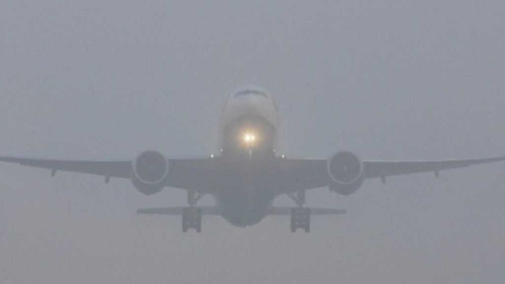 Ceata a perturbat traficul aerian pe aeroportul din Iasi