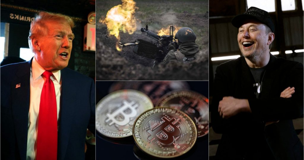 Cum se va incheia razboiul din Ucraina ce prag va atinge Bitcoin si cat va rezista Musk alaturi de Trump Previziunile FT pentru 2025