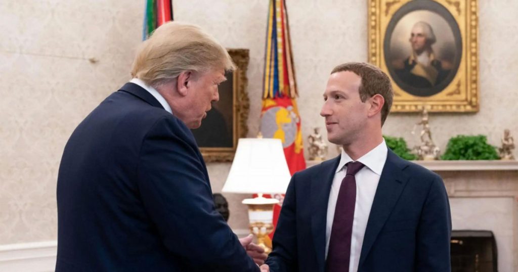 Intrigi la Facebook pentru apropierea lui Zuckerberg de Trump