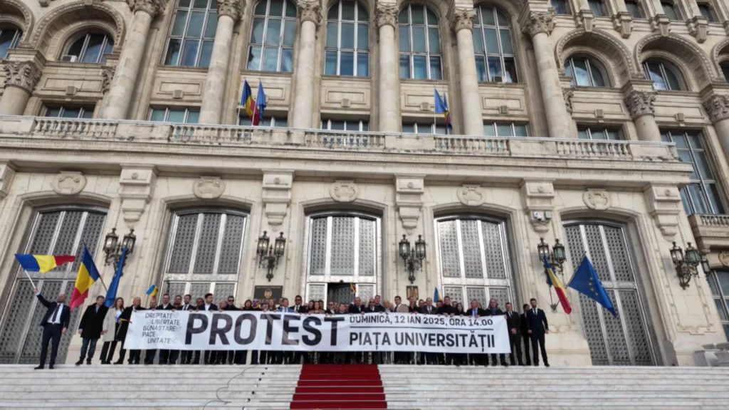 Pregatiri pentru cel mai mare protest de sustinere a presedintelui ales Calin Georgescu Poporul se ridica