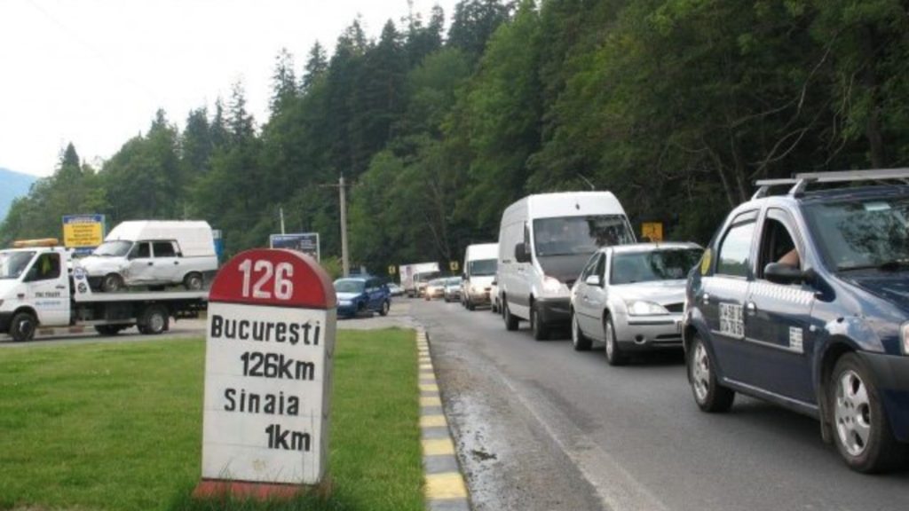 Trafic infernal pe Valea Prahovei de Boboteaza rute alternative