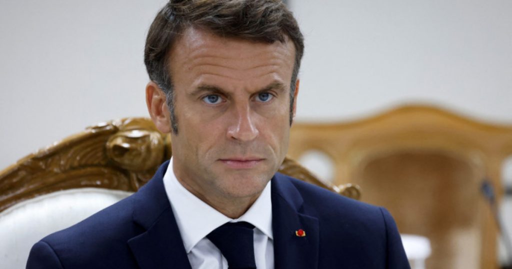 Macron impotriva unei paci in Ucraina care inseamna capitulare