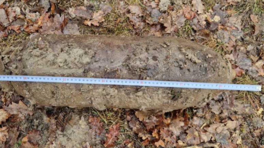 Bomba de aviatie din al Doilea Razboi gasita in Harghita