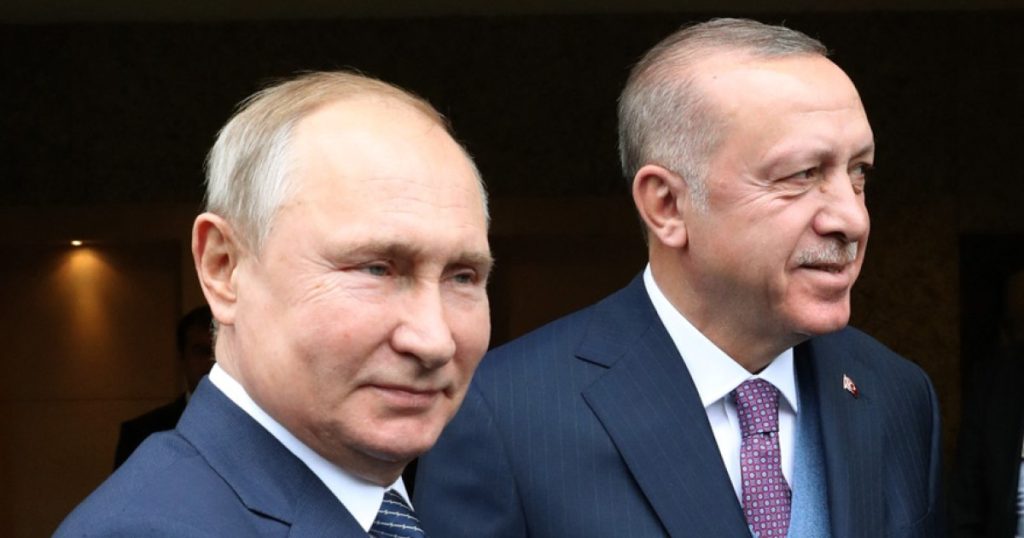 Convorbire telefonica intre Erdogan si Putin despre acordul Marii Negre