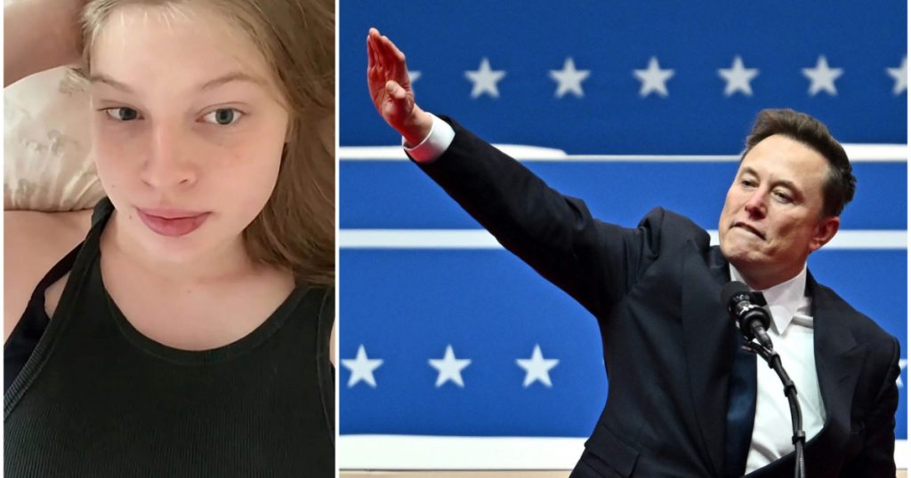 Fiica lui Elon Musk Vivian Jenna Wilson il acuza de salut nazist