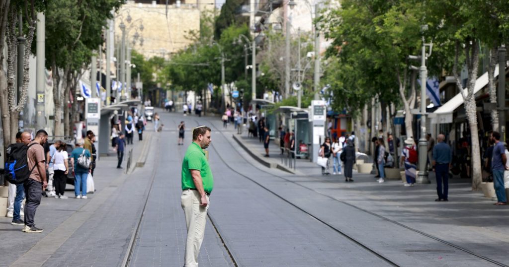 Moment emotionant in Israel zece minute de reculegere nationala