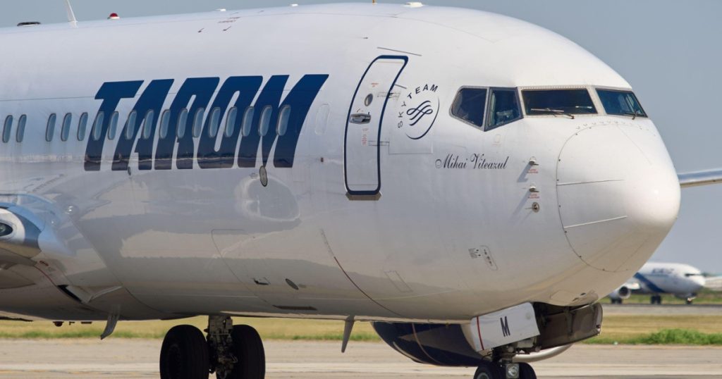 O aeronava Tarom a oprit decolarea din motive tehnice