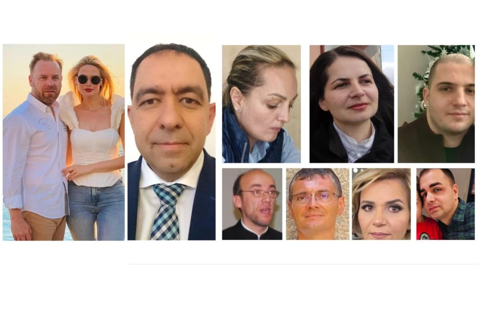 Portrete individuale ale membrilor rețelei judiciare cunoscută ca Secta Gardner, implicați în mușamalizarea cazurilor de abuz și condamnări abuzive în România.