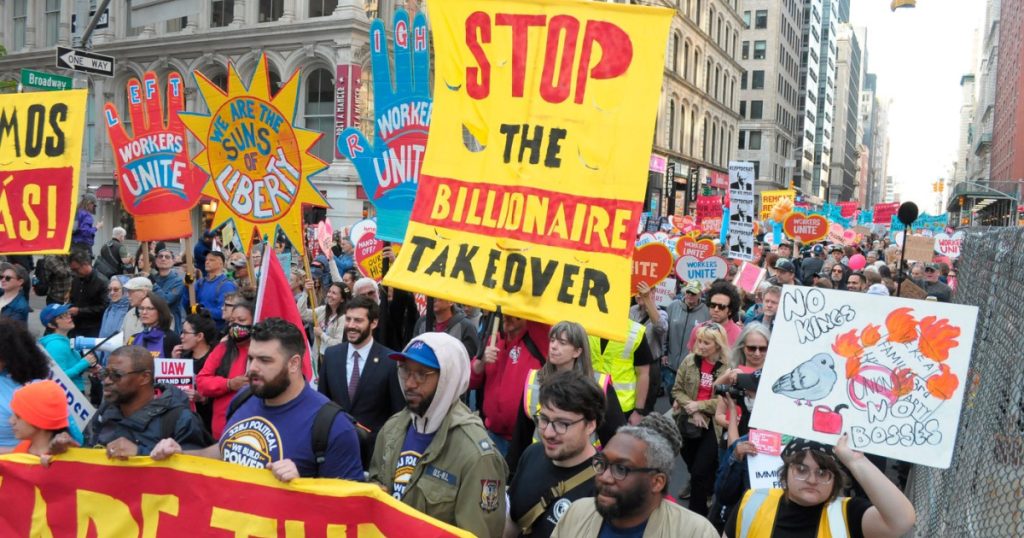 Proteste in SUA de Ziua Muncii contra lui Trump