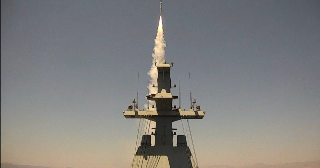 Apararea de pe mare sistemul Barak Magen utilizat de Israel