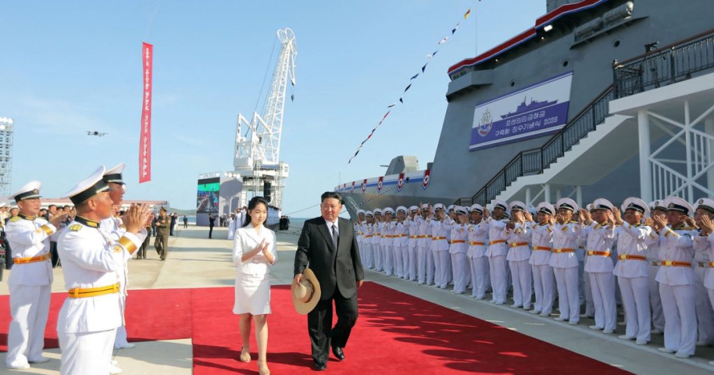 Coreea de Nord a reparat distrugatorul avariat al lui Kim Jong un