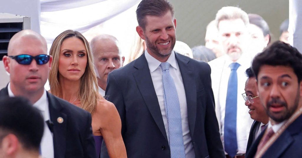 Fiul lui Trump Eric sugereaza o candidatura la presedentie