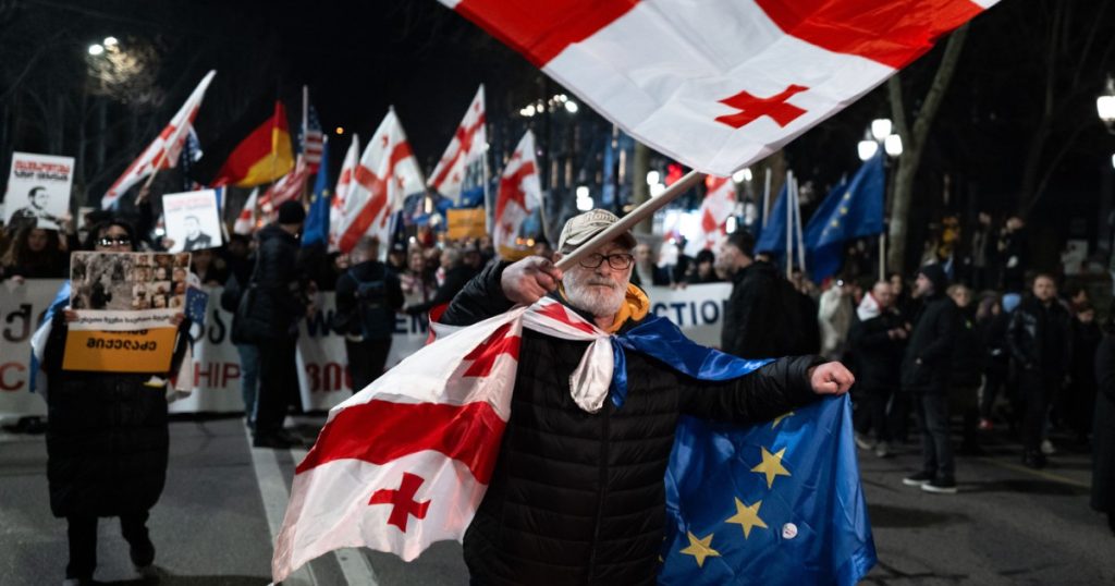 Georgia inchide centrul de informare UE si NATO din Tbilisi