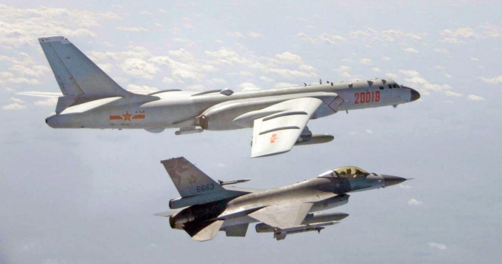 Invazia militara chineza in jurul Taiwanului