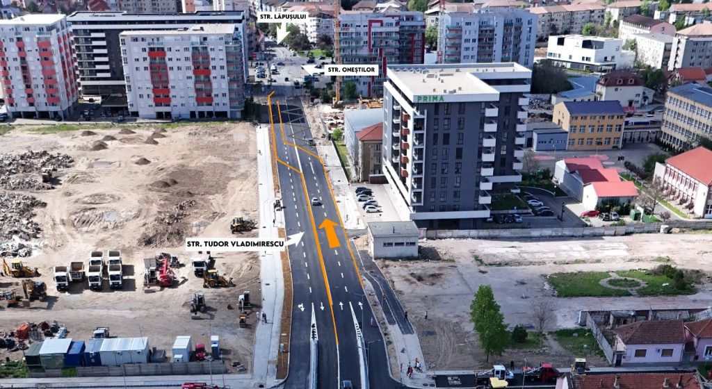 Restrictii de circulatie pe strada Tudor Vladimirescu Cand revine traficul la normal