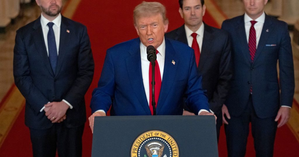 SUA au atacat instalatii nucleare ale Iranului spune Trump