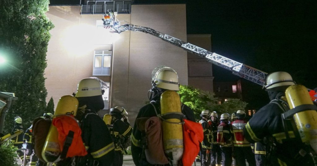 Un pacient de 72 de ani a fost arestat dupa incendiu la spitalul din Hamburg