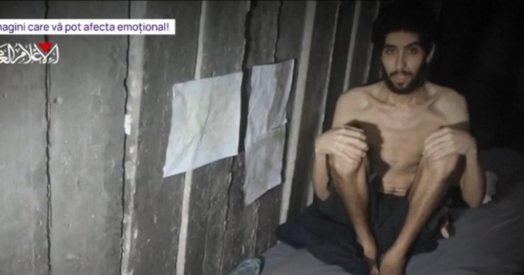Imagini uimitoare cu un ostatic Hamas dupa 2 ani