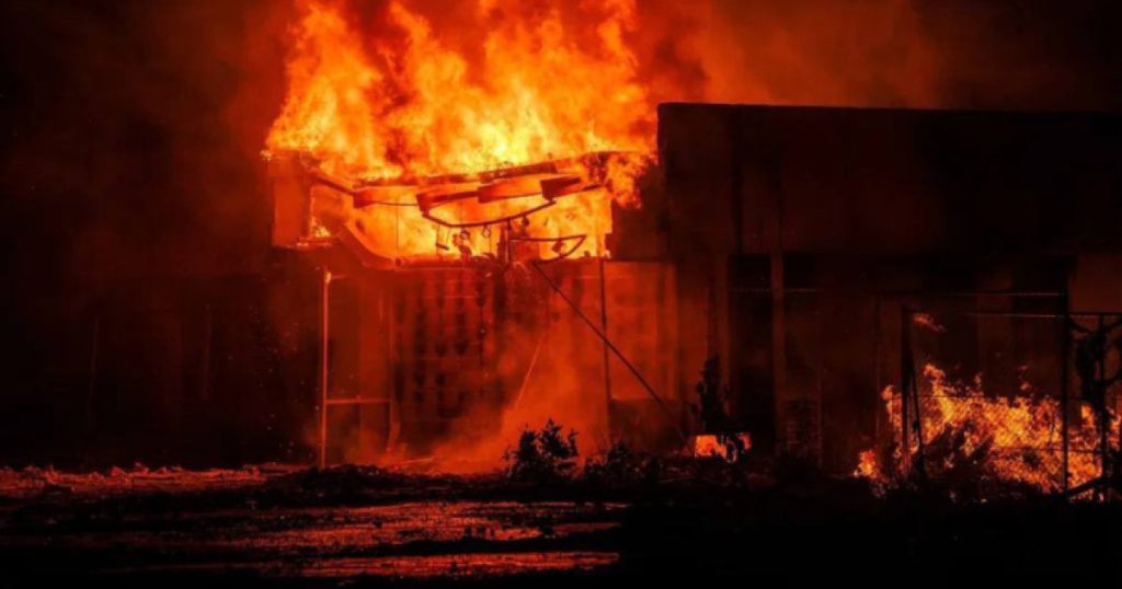 Incendiu in Insulele Marshall Parlamentul a fost distrus