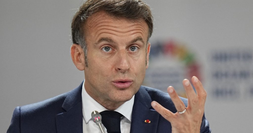 Macron avertizeaza de un dezastru anuntat in Gaza
