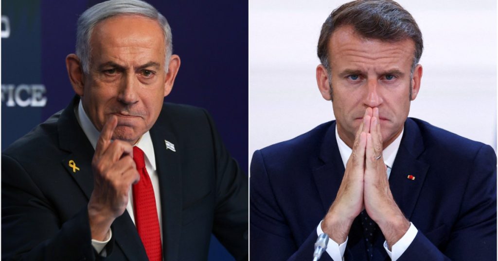 Razboiul replicilor Macron critica afirmatia lui Netanyahu