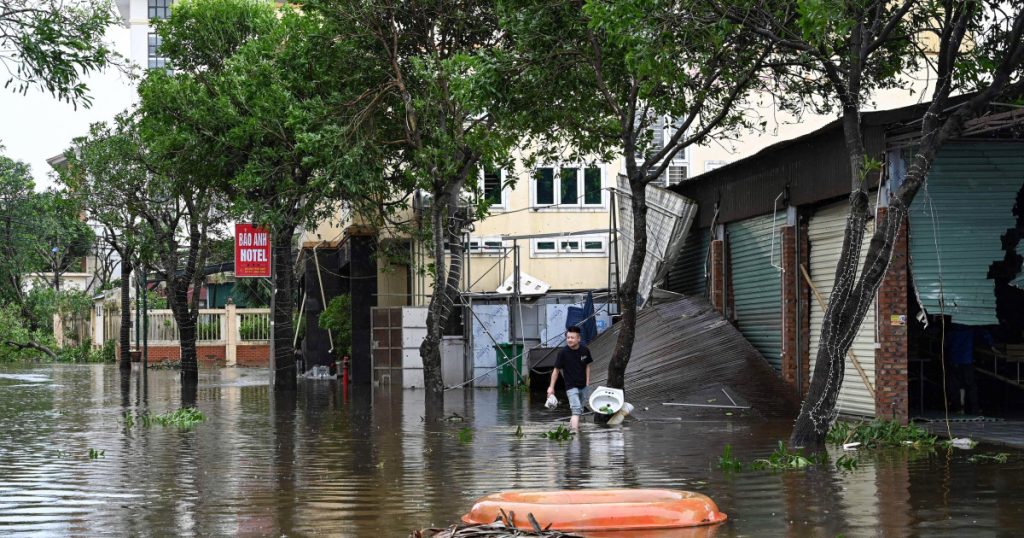 Taifun devastator in Vietnam 7 morti si 34 de raniti