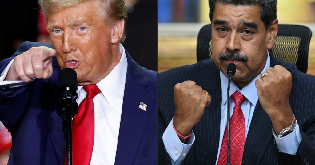 Donald Trump si Nicolas Maduro Tensiunile dintre SUA si Venezuela