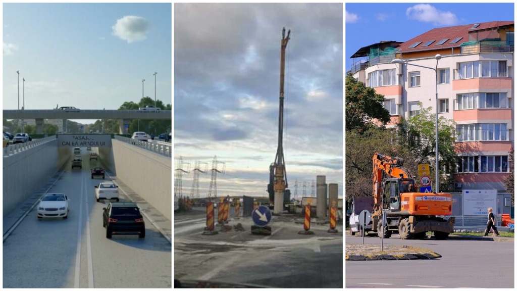 Se lucreaza 8 pasaje din Oradea sunt in constructie