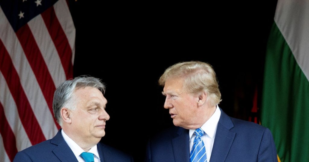 Trump l a sunat pe Orban sa opreasca petrolul rusesc